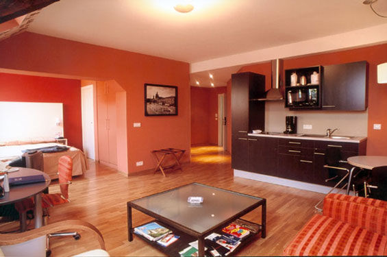 Mas Aparthotel Eu Bruxelas Quarto foto